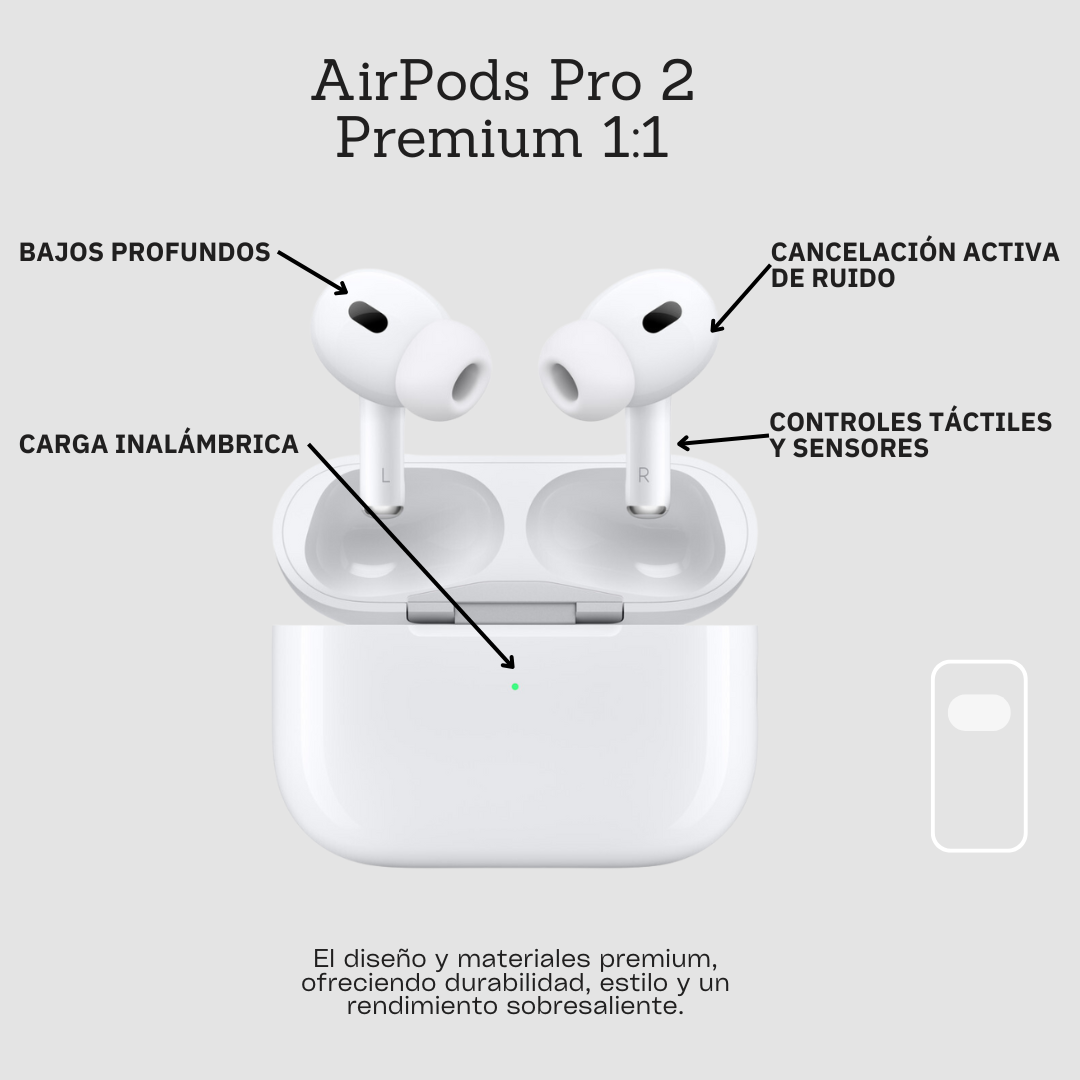 AirPods Pro 2 Calidad Premium 1:1