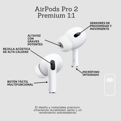 AirPods Pro 2 Calidad Premium 1:1